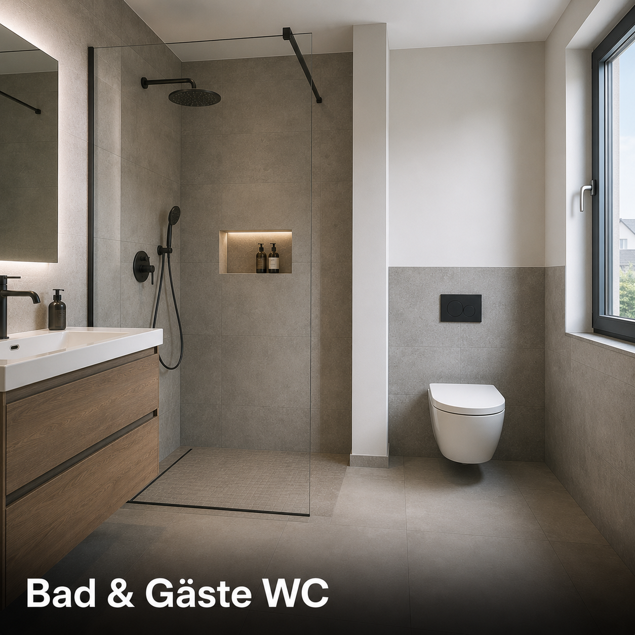 Bad und/oder Gäste WC