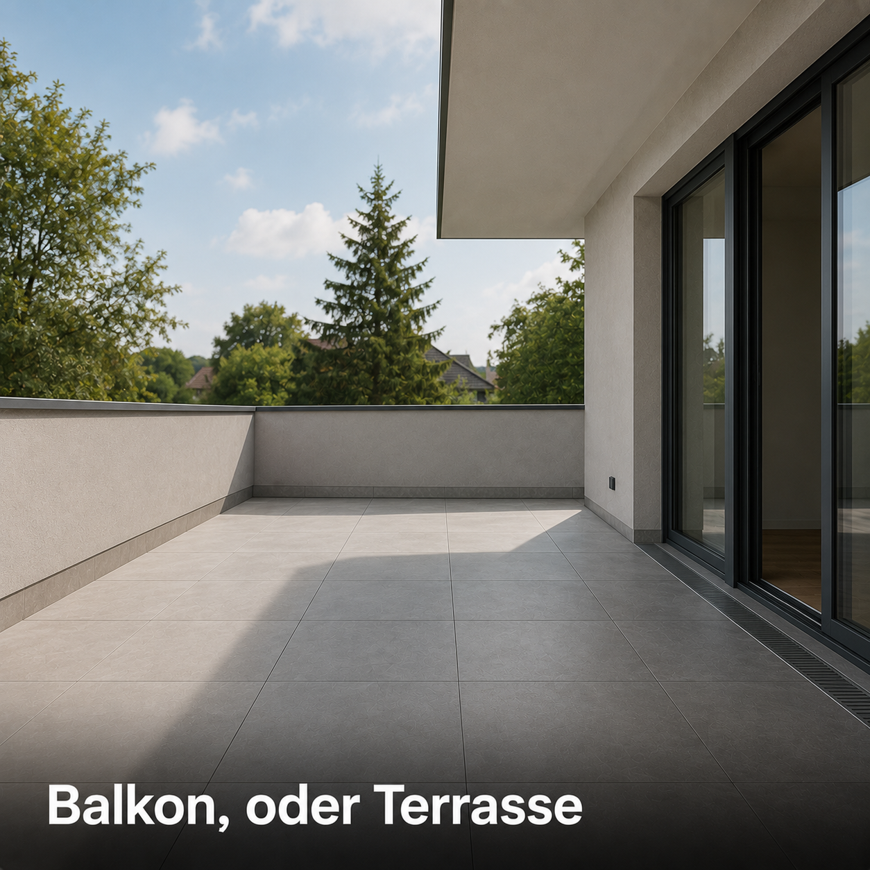Balkon und/oder Terrasse