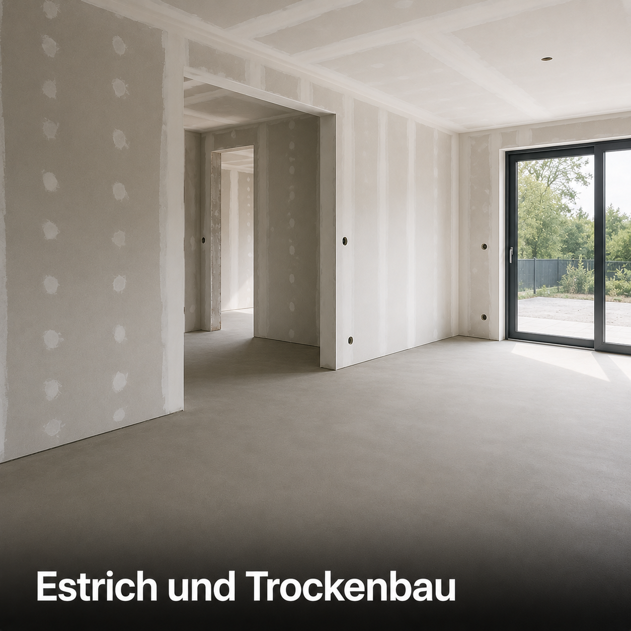 Estrich und/oder Trockenbau