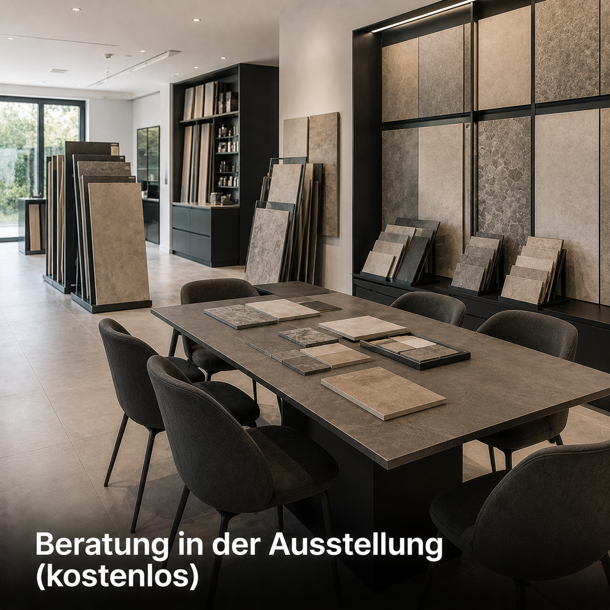 Ich möchte zum Beratungstermin in den Showroom.